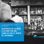 SANCIÓN DE LA AEPD A UN BAR POR NO ESTAR ADAPTADO AL REGLAMENTO EUROPEO EN PROTECCIÓN DE DATOS (RGPD)